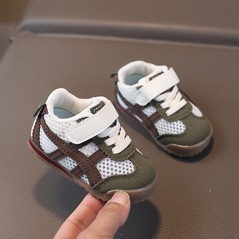 Kids' argan shoes: new spring/summer  collection - breathable mesh athletic shoes for boys, soft-soled, non-slip casual shoes for girls