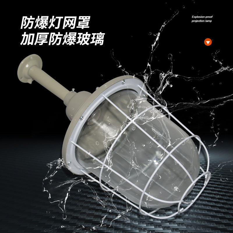 LED spherical explosion-proof light factory RV room lighting lampshade warehouse light explosion-proof light gas station high temperature resistance