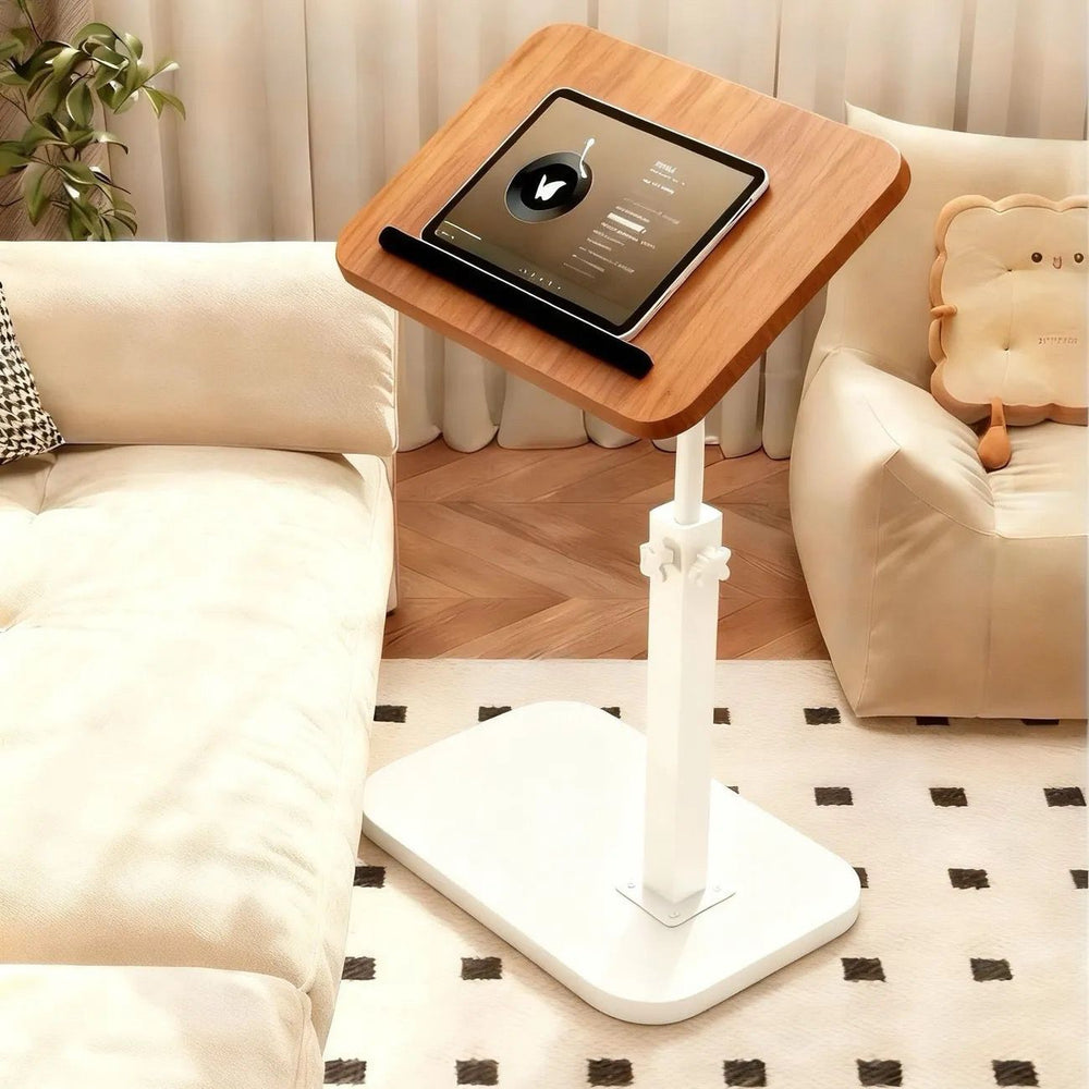 Movable adjustable computer desk study table for home living room sofa side table foldable desk bedroom bedside table
