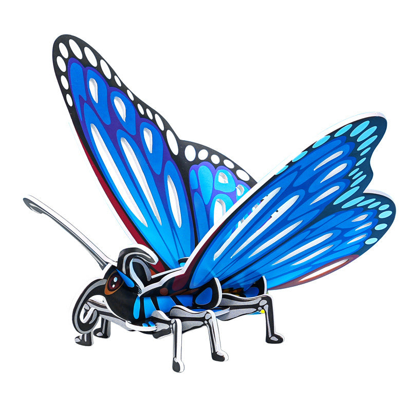 KT Butterfly Technology Small Production Insect Cognition Handmade DIY Puzzle Primary School Student Science Experiment Material Package