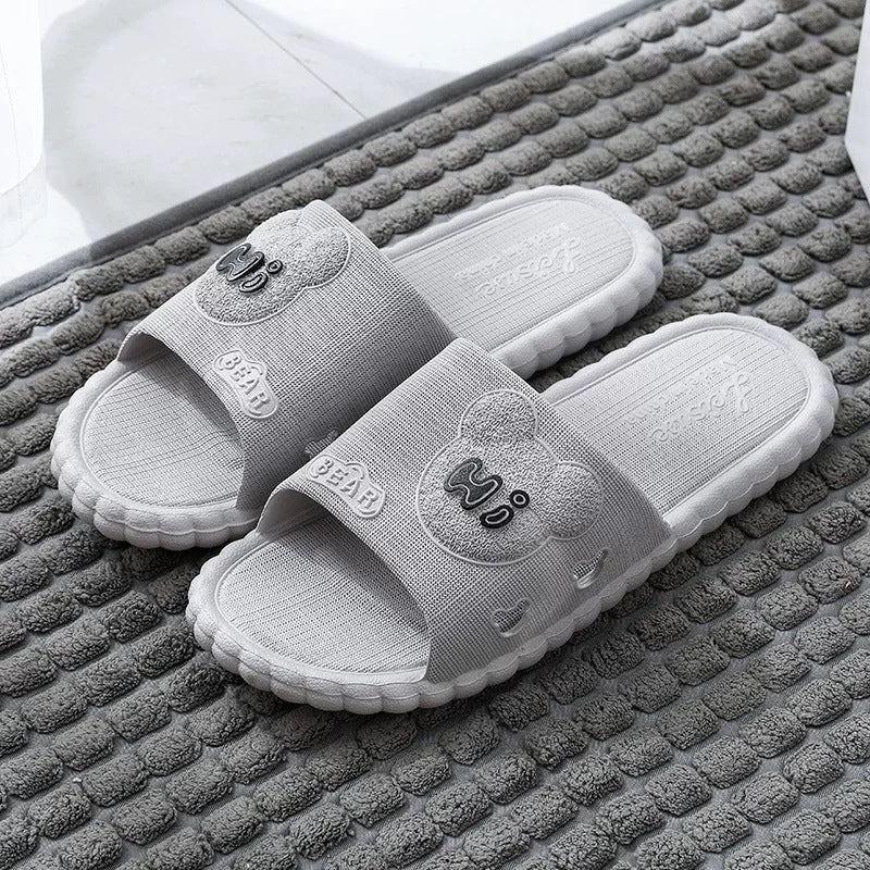 Women's summer slippers - all seasons, home & bathroom, soft sole, indoor, couple's comfort, home & bath, men's summer anti-slip