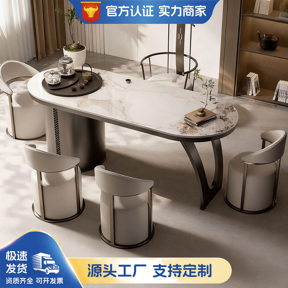 Italian accessible luxury tea chair casual modern makeup stool living room stylish popular negotiation casual chair backrest round stool