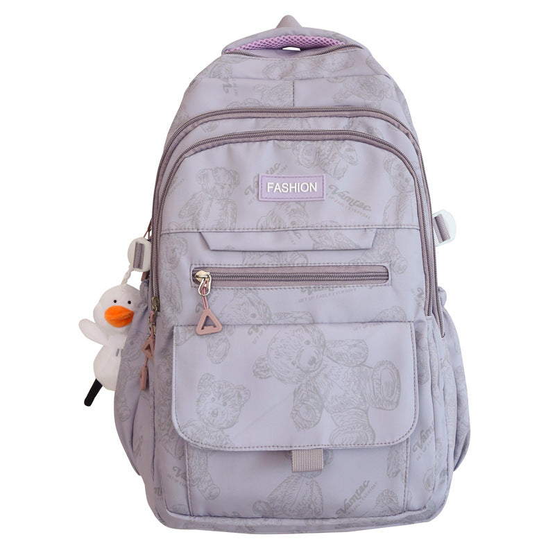 New high school students large-capacity student backpack schoolbag travel computer backpack business leisure backpack