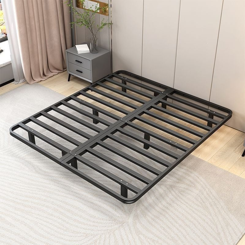 Floating bed modern casual japanese style normcore silent double bed all-steel row frame master bedroom iron bed frame