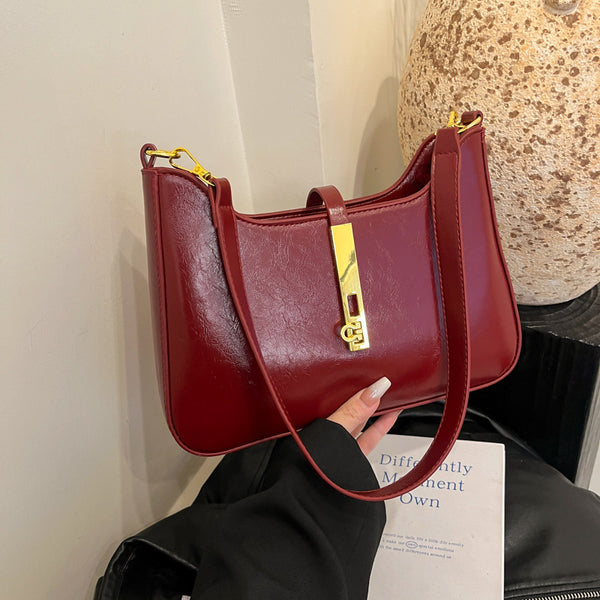 New women's bags, high-end niche bags, spring and autumn ins chain versatile underarm bags, large-capacity fashionable shoulder bags