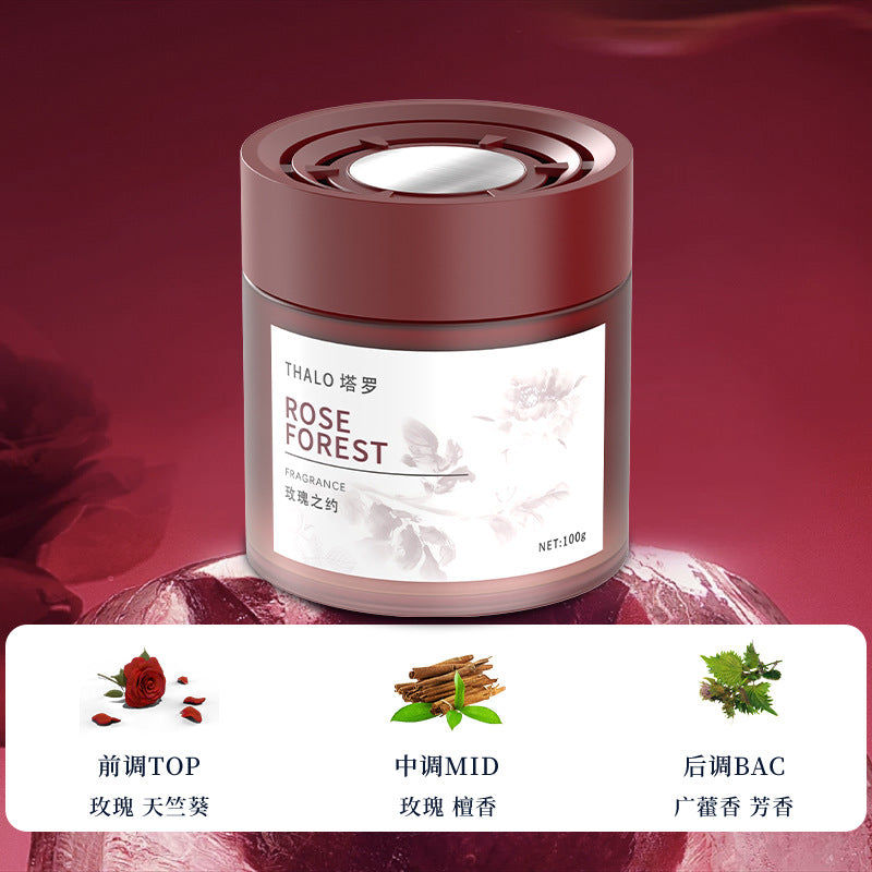 Wholesale car air freshener - long-lasting solid perfume cup holder diffuser - odor eliminator - car fragrance ornament