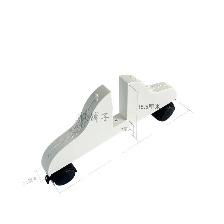 Screen base pulley fashion bracket waterproof modern room living room partition folding screen entrance fixed plastic art tripod