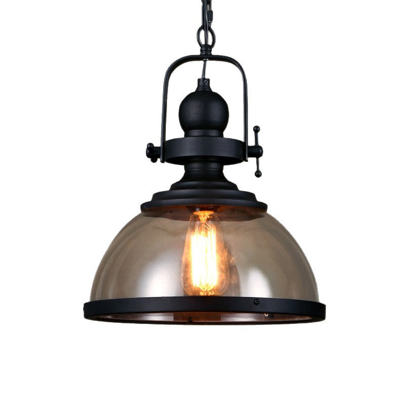Cross-border  retro industrial windshield chandelier restaurant living room hotel bar Internet cafe wrought iron glass chandelier