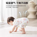 Baby summer romper bamboo cotton newborn unisex lightweight bodysuit air conditioning short sleeve crawling suit