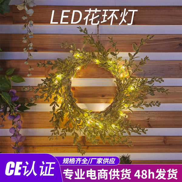 LED luminous garland light hotel Christmas copper wire light night market stall tourist attractions wholesale cross-border
