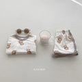 Ins-style korean cartoon summer pajamas for babies (0-4 years) - super cute, breathable two-piece set for boys and girls