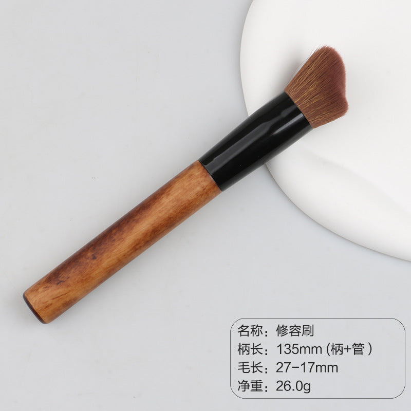 New 14-piece wooden handle ultra-soft bristle makeup brush set - complete makeup brushes for eyeshadow, blush, contouring, and more
