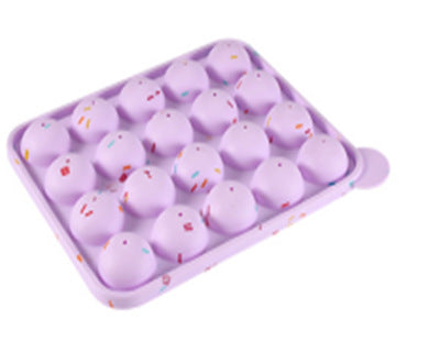 Ice cube mold ice making mold 6 round ice grids silicone 4 hole ice ball mold ice making box silicone ice grids