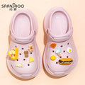 Women's clogs - 2025 summer new fashion, anti-slip, breathable, soft sole, odor-resistant, thick sole, height increasing sandals for outdoor wear