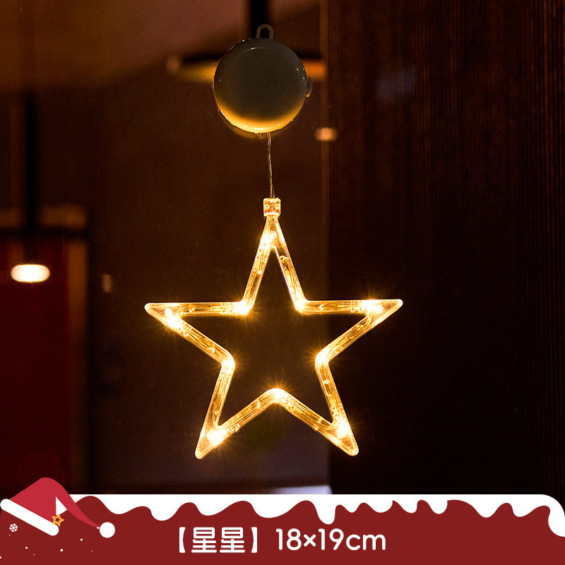 Christmas Arrangement Festive Supplies Ornaments Pendants Holy Day Lighting Atmosphere LED Lights Pendants Christmas Eve