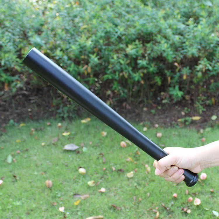 Cross-border baseball bat outdoor hand holding strong light flashlight multi-function flashlight self-defense anti-riot and anti-wolf aluminum alloy telescopic