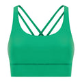New arrival cross back yoga bra double-sided brushed nude high-strength bubble wrap push-up sports intimatesdw002