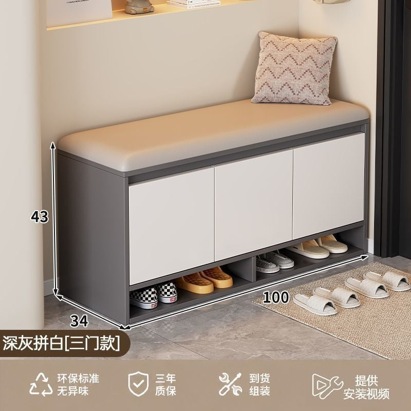 Shoe changing stool for home door storage stool entrance door shoe stool storage stool sofa stool bench shoe cabinet can sit