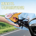 Summer handlebar covers for electric bikes, motorcycles, and scooters - windproof, sunshade, waterproof, rainproof, and uv protection