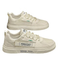 Winter men's lightweight mesh sneakers - breathable, anti-odor, casual white sneakers with soft soles