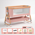 Wood grain aluminum alloy-lotus root powder-luxury model-waterproof pad+shaping pillow+bed surround