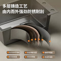 Side kitchen sink small single slot thickened 304 stainless steel vegetable basin dishwashing sink water bar island balcony pool