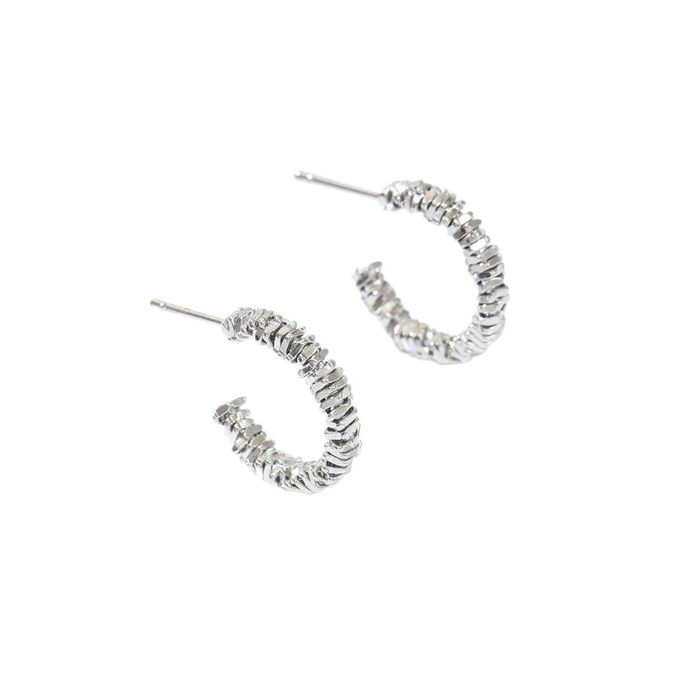 C-shaped earrings wholesale cross-border stylish accessories niche design casual versatile asymmetrical ins style earrings