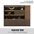 5-door filing cabinet (ebony*iron gray)