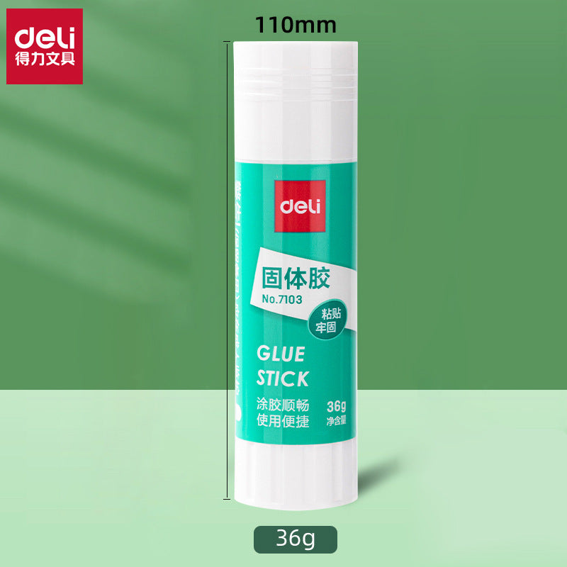 Deli Stationery 7101/7102 Solid Glue 21g High Viscosity Children's Handmade Glue Office Medium Glue Stick Wholesale