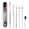 Silver plastic box 6-piece set