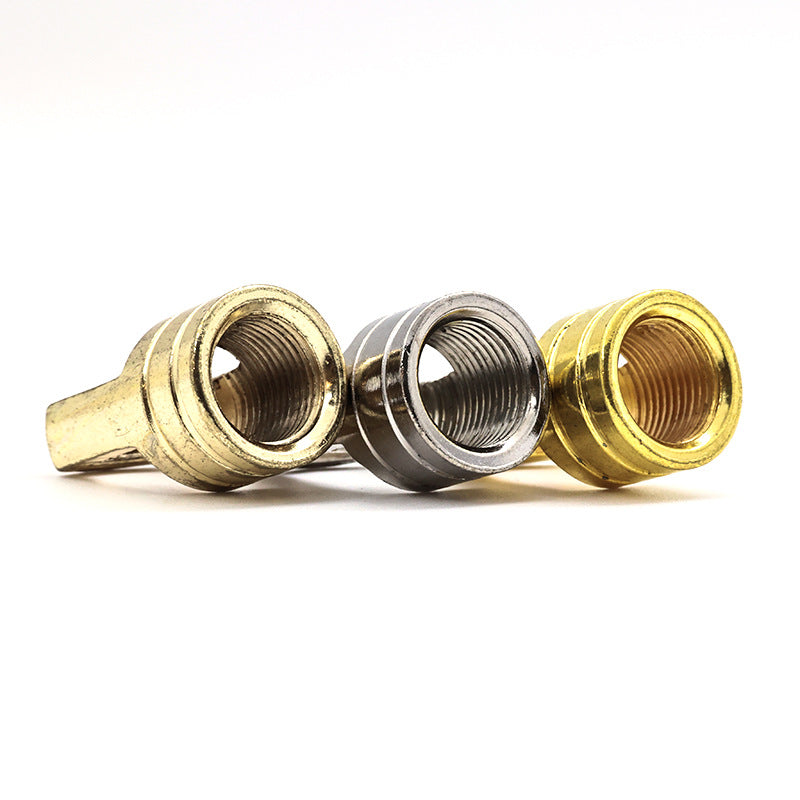 Bucket Closed Ring Hook Iron Parts Chandelier Chain Connection Nut Bull Nose Belt Inner Teeth Crystal Lighting Accessories
