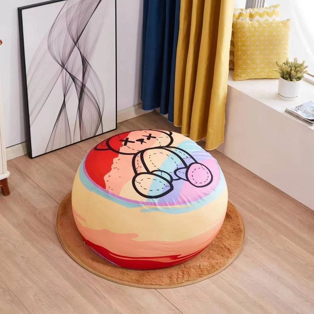 Lazy sofa can lie down and sleep bean bag tatami popularkids cartoon balcony single recliner capsules filling