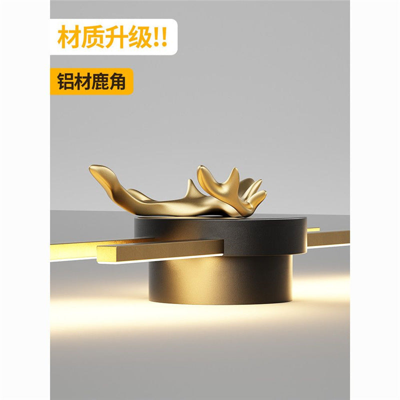 Minimalist modern linear living room grid light, bedroom bedside wall lamp, hotel aisle sofa background wall light
