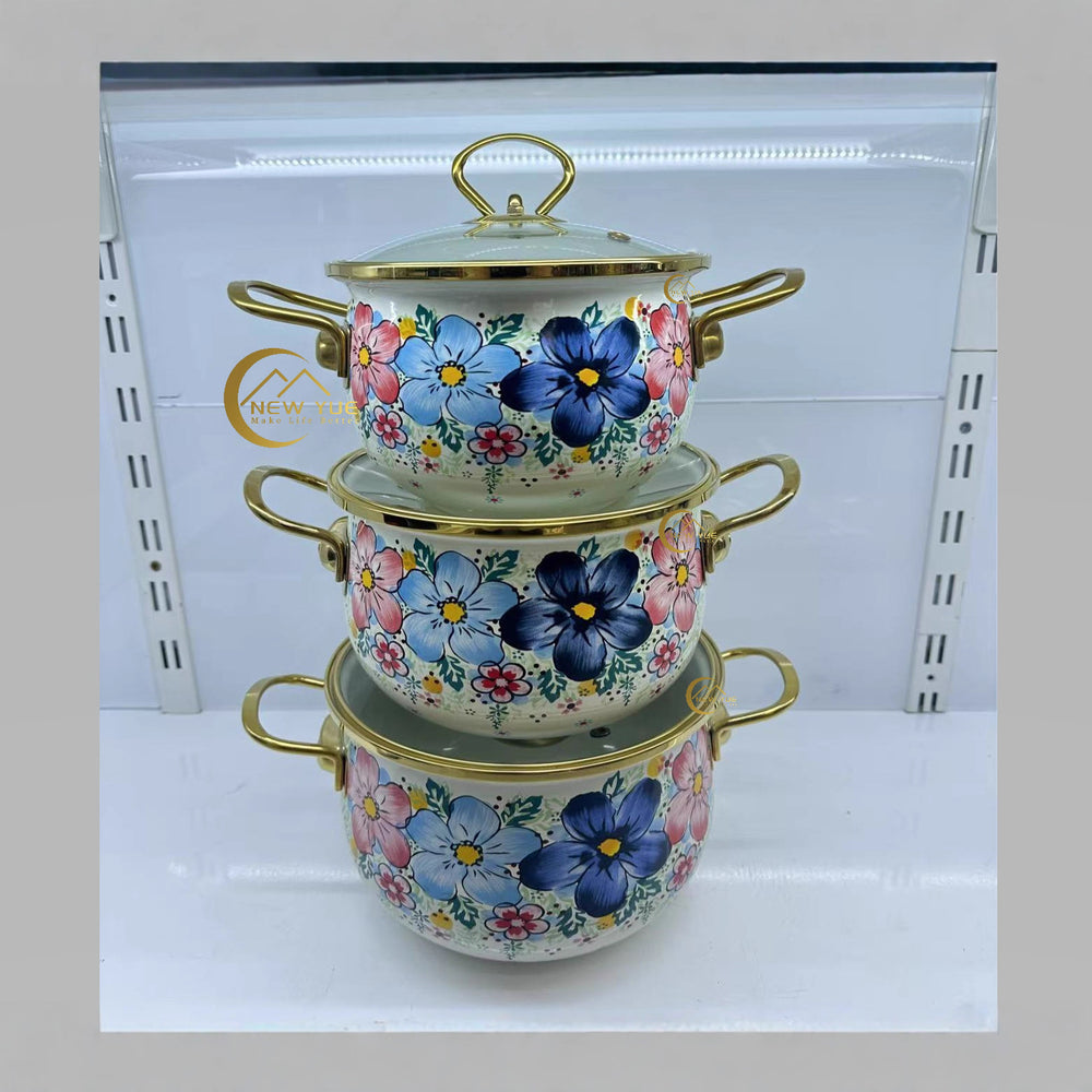 Bestselling enamel soup pot from a top foreign trade manufacturer, direct from the factory. high-end cast iron model with a painted finish. suitable for both induction cooktops and gas stoves, perfect for any kitchen