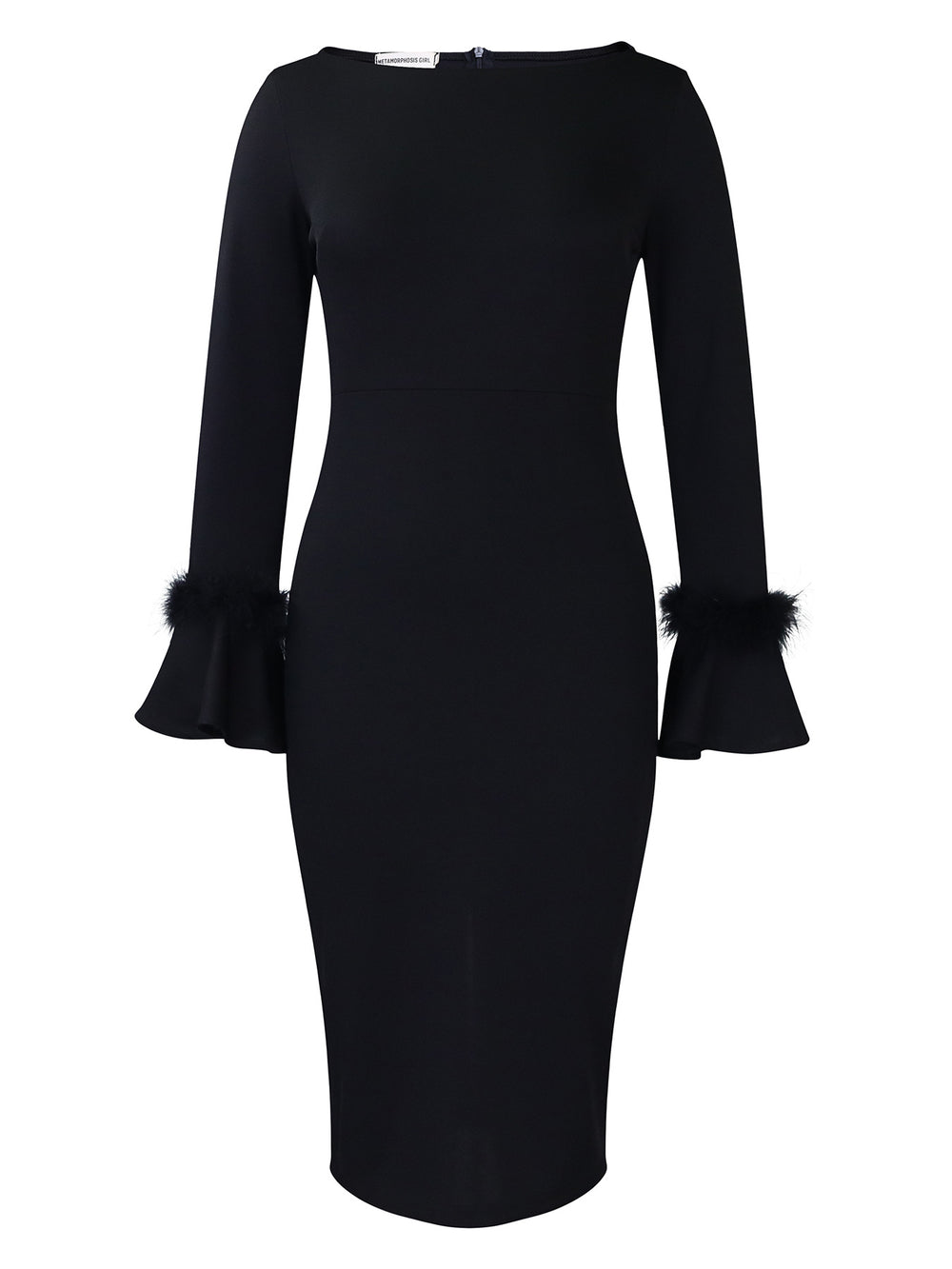 D3258 independent station export women's clothing  winter new arrival fashion solid color bodycon flared sleeve ol african dress