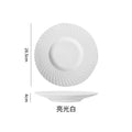 Nordic rock texture ceramic steak plate - premium ceramic tableware for restaurants and hotels