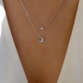 Wholesale alloy necklaces: hot-selling european and american cross-border fashion jewelry - trendy multi-layer heart & teardrop pendants, vintage women's choker necklaces