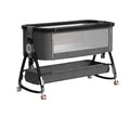 Aluminum alloy baby crib - portable, foldable, multi-functional bassinet - newborn splice bed
