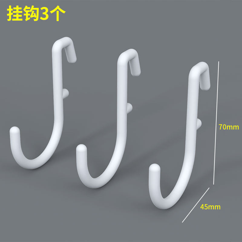 No punching hole board Shelf Kitchen hole board Accessories Storage and finishing Display rack Multifunctional hole board