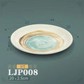 New gold inlaid with jade ljp008