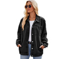 European and american cross-border e-commerce  new women's clothing  new retro washed denim jacket top