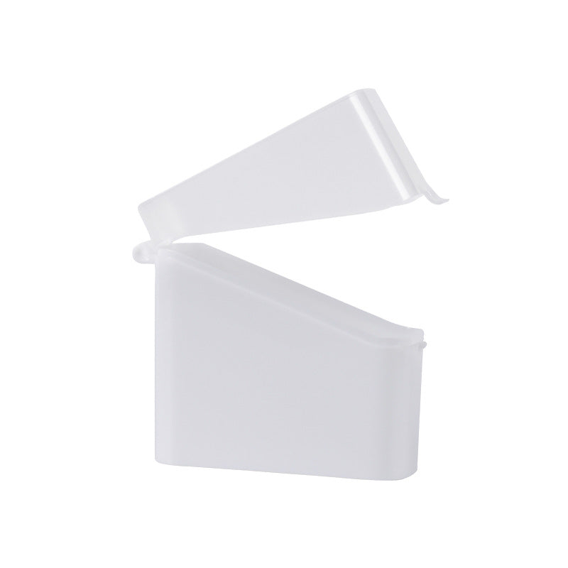 refrigerator storage crisper box transparent cheese slice cheese slice storage box open lid coffee milk tea bag storage