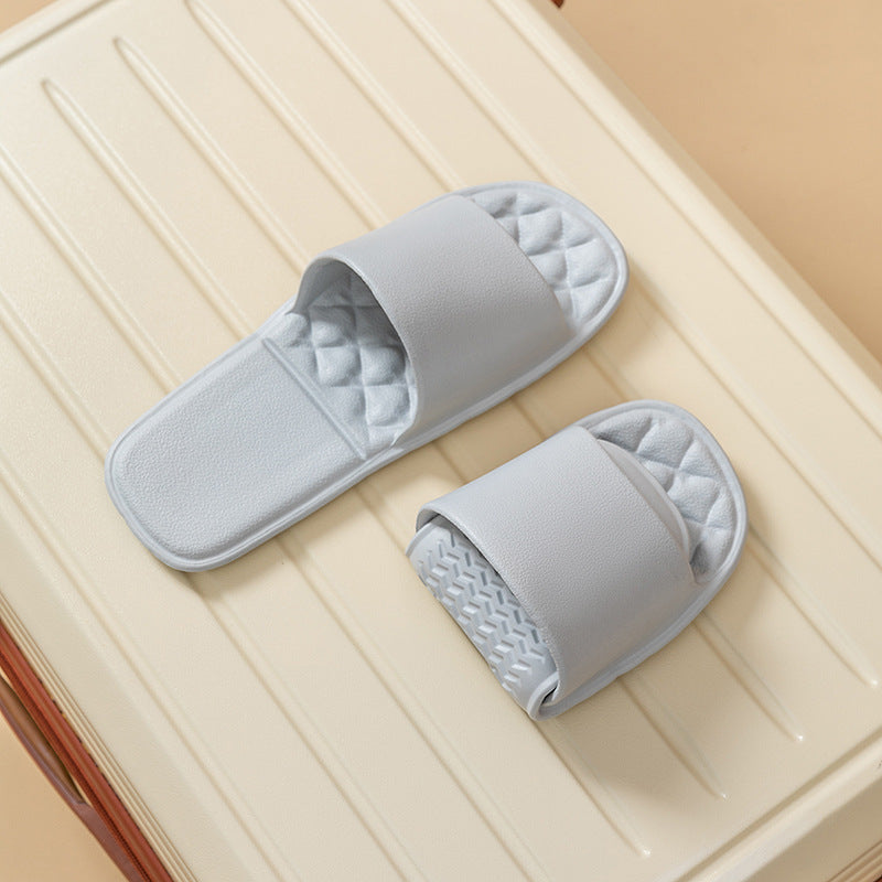 Hygienic men's and women's slippers, non-slip, foldable travel slippers, new women's portable travel slippers, hotel slippers for men and women