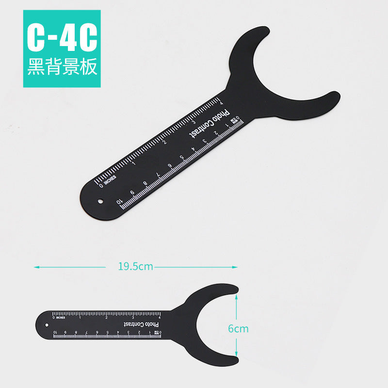 Dental tools, black background plate, orthodontic materials, retractor reflector, photo inside the mouth, photography, back plate wholesale