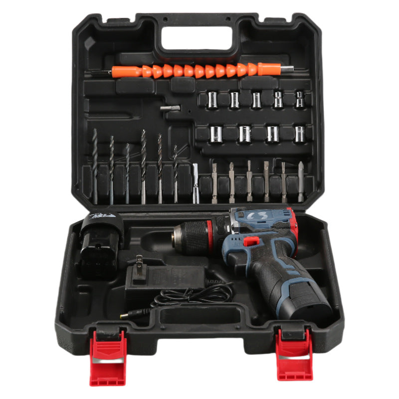 Brushless lithium hand drill small steel cannon high power electric screwdriver starting drilling rechargeable punching power tool