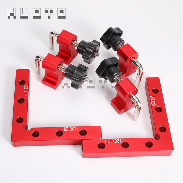 Woodworking Right Angle Positioning Clip Adjustable Fixed Clip Woodworking Puzzle Right Angle Positioning Ruler 90 Degree Right Angle Ruler Woodworking Tools