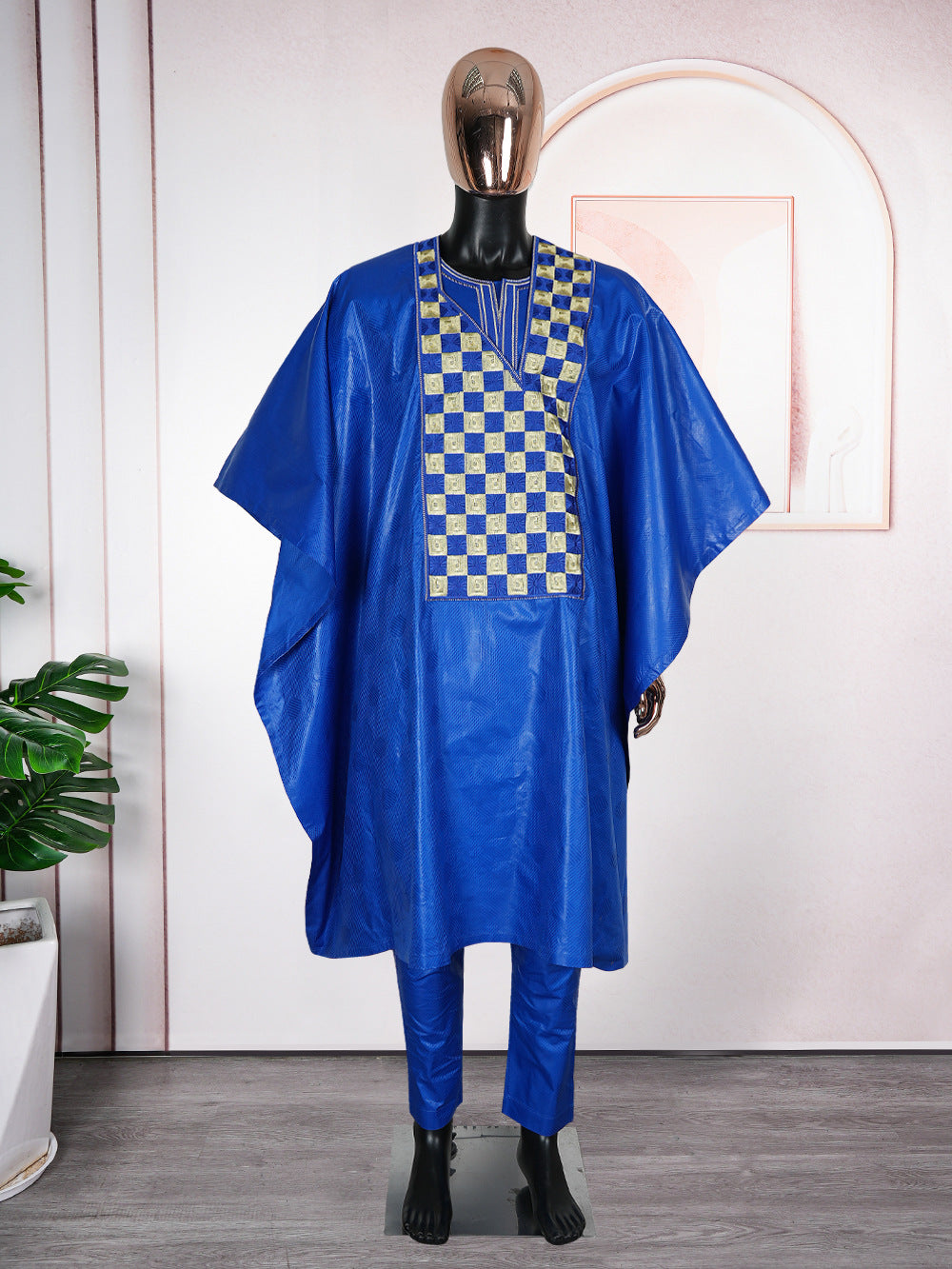 foreign trade fashion  couple wear plus size men's wear new jacquard cloth full craftsmanship scented three-piece suit