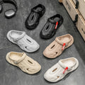 eva clogs men's summernew arrival slippers men's outdoor non-slip stepping on shit toe beach shoes men