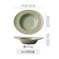 9.5inch cowboy bowl-green