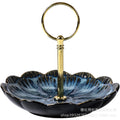 Ceramic jewelry dish - instagrammable european style, exquisite high-end trinket organizer, creative desktop display